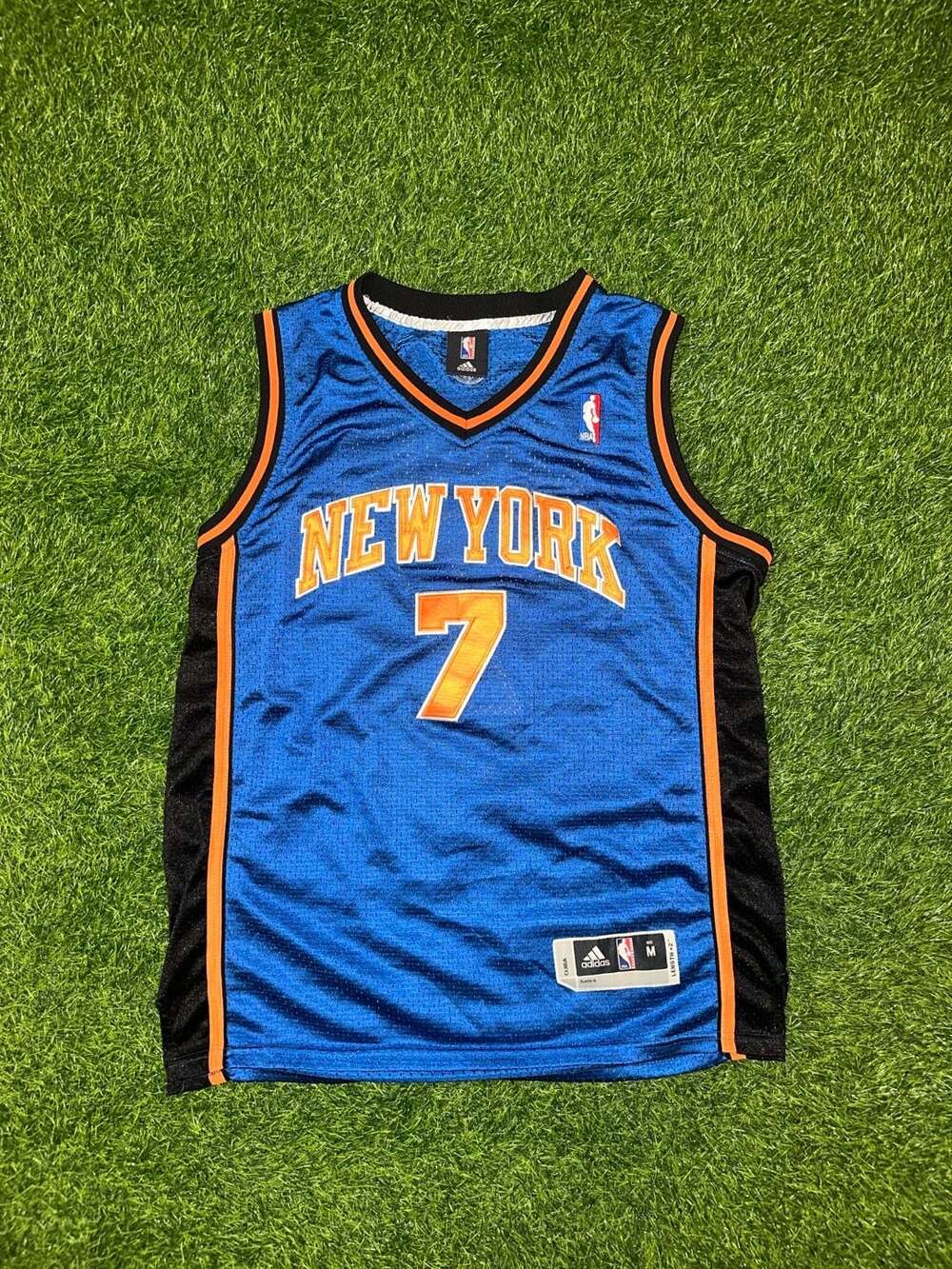 Adidas New York Knicks Carmelo Anthony 7 Jersey Size M